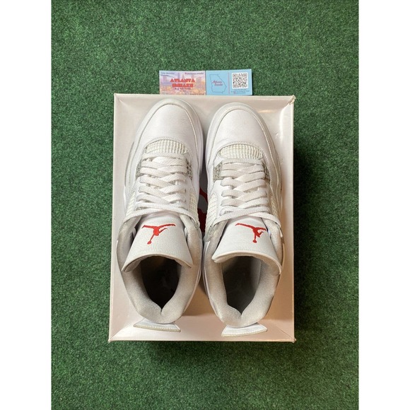 NIKE AIR JORDAN IV 4 RETRO OREO WHITE FIRE RED CEMENT GREY BLACK CT8527-100 12 main image 2